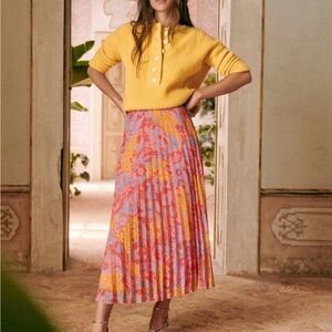 NWT Sezane dune skirt Size 2